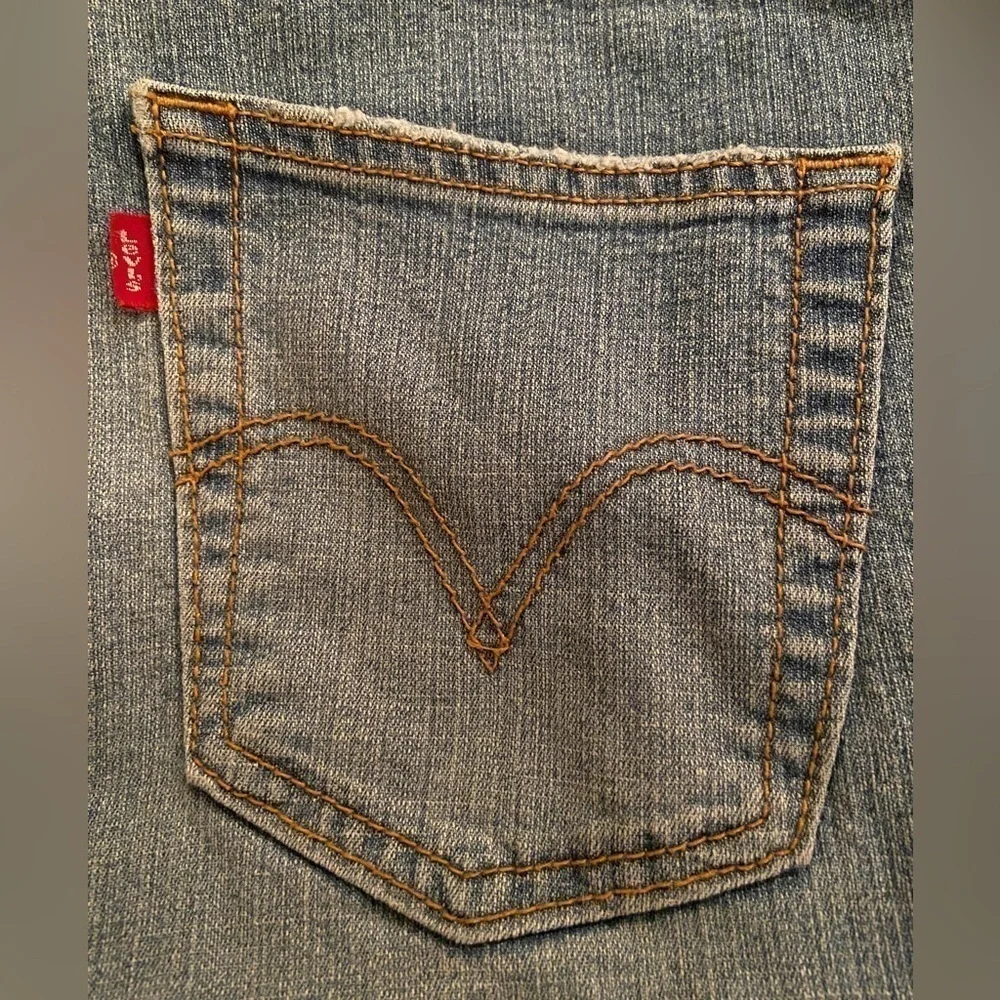 Levi’s Low Slouch Crop Cuffed Jeans